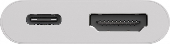 USB-C Multiport Adapter mit HDMI, USB-C - Farbe: weiß