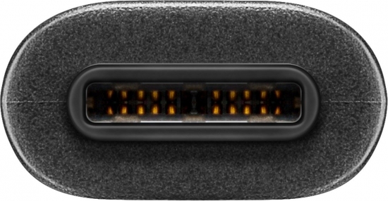 USB 2.0 Kabel, C Stecker – Micro-B 2.0 Stecker, schwarz - Länge: 0,60m