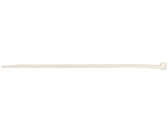Kabelbinder 140 mm x 3,6 mm, weiß, 100 Stück