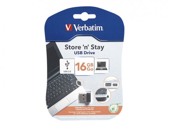 Verbatim Store 'n' Stay Nano USB Stick 2.0 16GB
