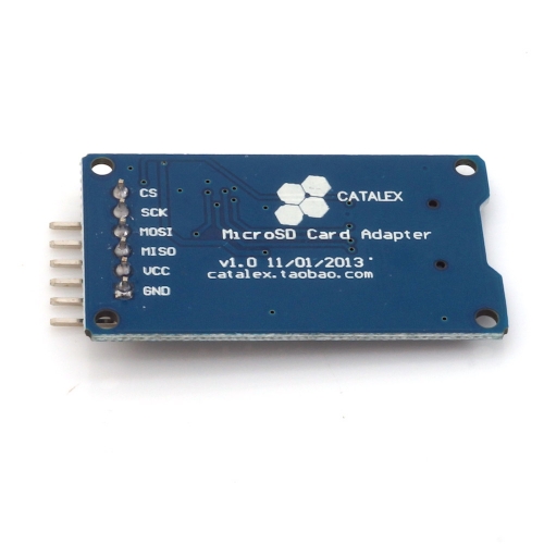 Micro SD Card Reader Modul mit SPI Schnittstelle