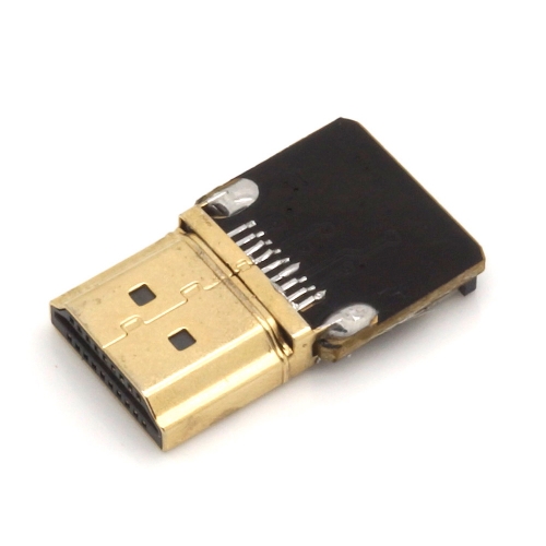 HDMI Typ A Stecker, gerade, für DIY HDMI Kabel
