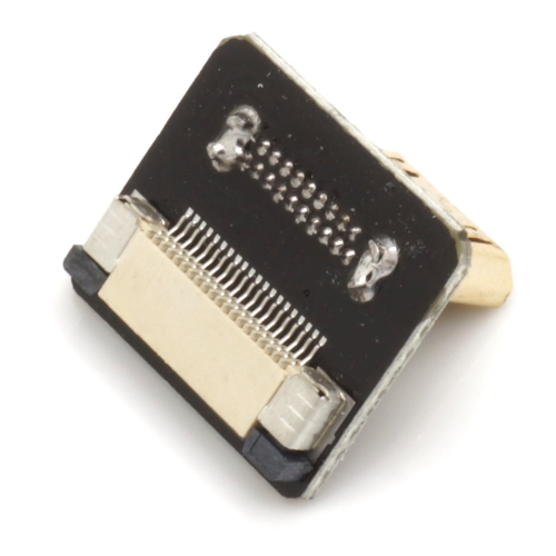 Mini HDMI Typ C Stecker, rechts gewinkelt, für DIY HDMI Kabel