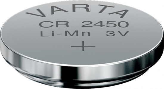 VARTA Knopfzelle Lithium CR2450, 1er Blister
