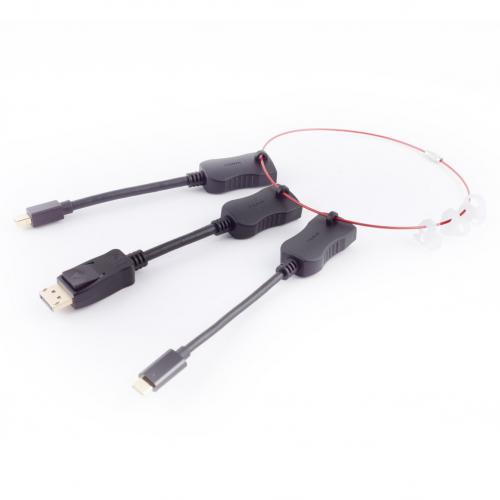 HDMI Adapter Set, DisplayPort / miniDisplayPort / USB-C, 4K 60Hz