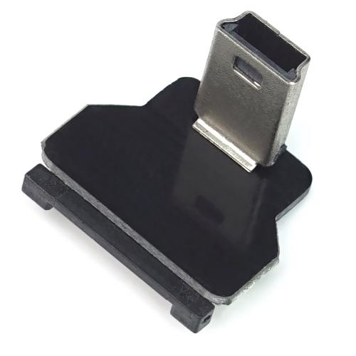 Mini USB 2.0 Typ B Stecker, nach oben gewinkelt, fr DIY USB Kabel