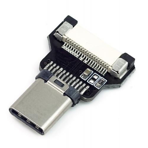 USB 2.0 Typ C Stecker, gerade, fr DIY USB Kabel