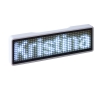 LED Name Tag, 11x44 Pixel, USB, unifarben - Farbe: weiß
