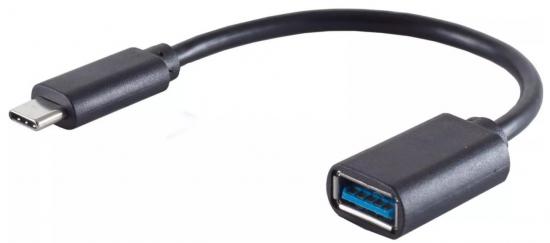 USB-C Adapter zu USB-A 3.0 Buchse, OTG, PVC Gehuse, 5 Gbps, 10 cm