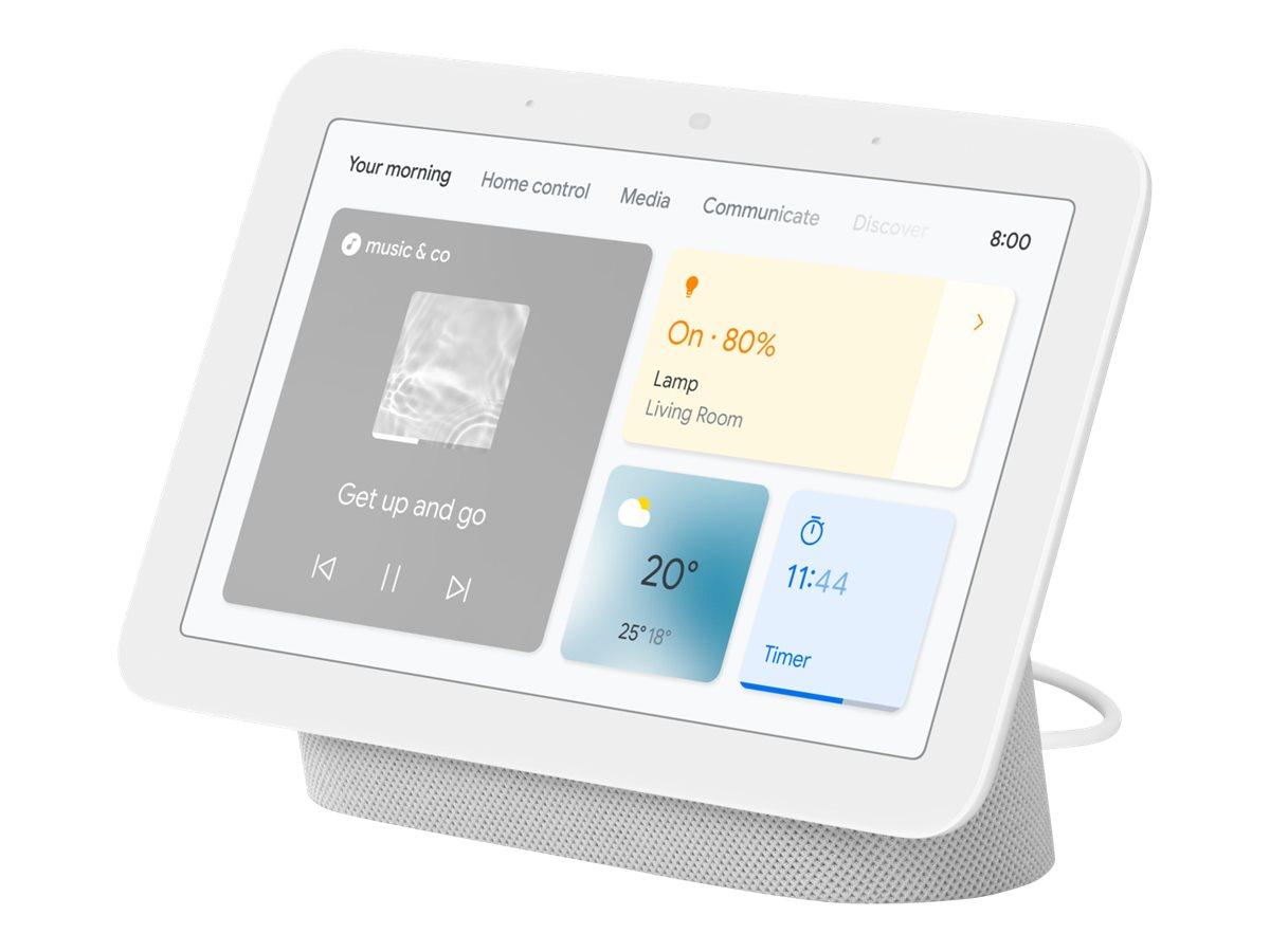 Google Nest Hub Smart Display, 2nd Gen, weiß
