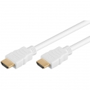 High Speed HDMI Kabel mit Ethernet wei - Lnge: 1,50 m