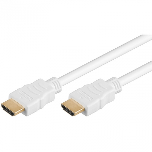 High Speed HDMI Kabel mit Ethernet wei - Lnge: 3,00 m