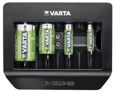 VARTA LCD Universal Charger+ Ladegert fr AA, AAA, C, D, 9V, USB, NiMH, intelligente Abschaltung
