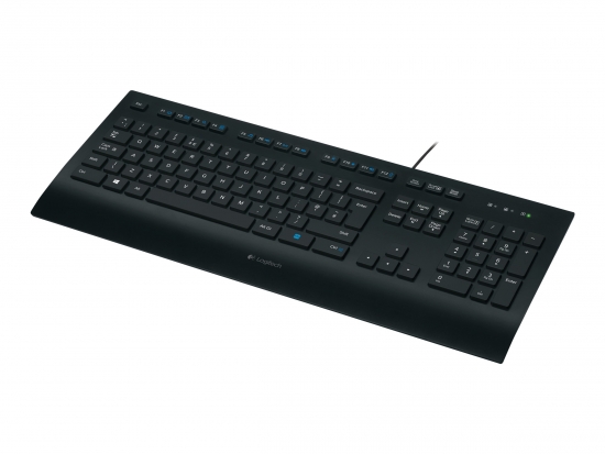 Logitech K280e USB Tastatur, DE-Layout, schwarz