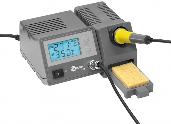 Fixpoint EP5 Digitale Lötstation mit Soll- und Ist Temperaturanzeige
