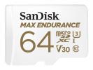 SanDisk Max Endurance microSDXC UHS-I U3 Speicherkarte + Adapter 64GB