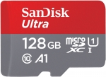 SanDisk Ultra microSDXC A1 140MB/s Class 10 Speicherkarte + Adapter 128GB