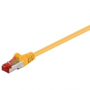 CAT 6 Netzwerkkabel, S/FTP, LS0H, gelb - Lnge: 20,0 m