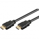 High Speed HDMI Kabel mit Ethernet schwarz - Länge: 7,50 m