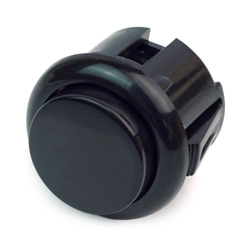 Mini Arcade Button, 24mm - Farbe: schwarz
