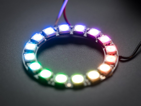 Adafruit NeoPixel Ring - 16 x 5050 RGB LED mit integrierten Treibern