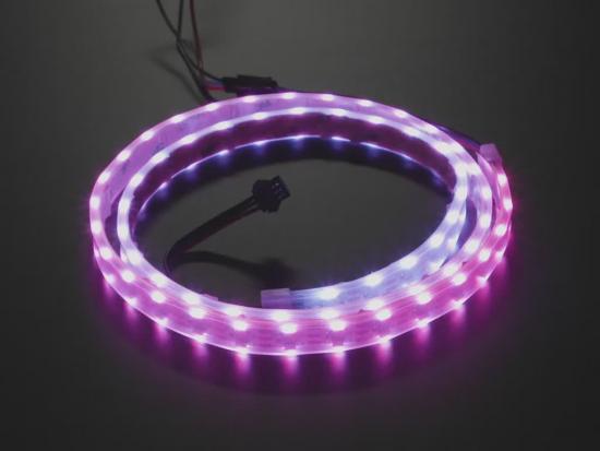 Zweiseitiger Side-Light NeoPixel LED Streifen mit 120 LEDs pro Meter, 1m