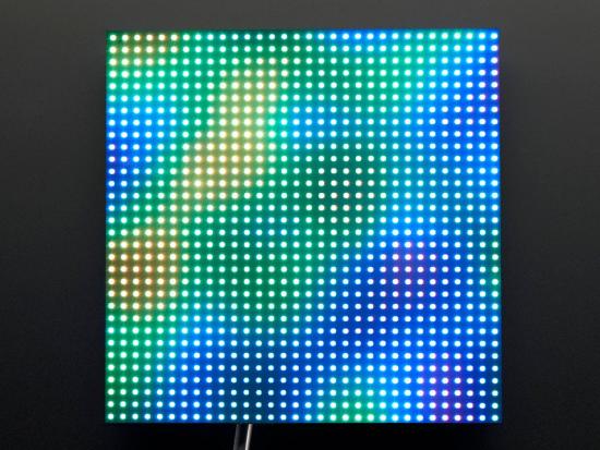 Adafruit 32x32 RGB LED Matrix Panel - 4mm Raster