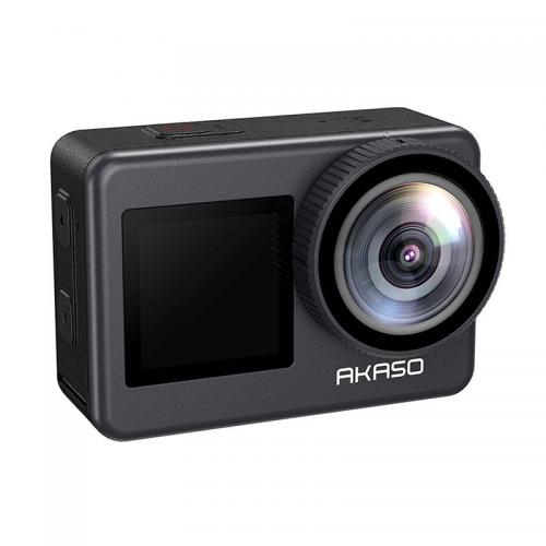 Akaso Brave 7 Action Cam, 20MP, 4K, 30fps, 3x Zoom, Front-Display, WiFi