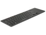 Delock Ultraslim Funk Tastatur mit Touchpad und Aluminiumgehuse
