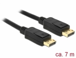 DisplayPort 1.2 Kabel 4K 60Hz DisplayPort Stecker  DisplayPort Stecker schwarz - Lnge: 7,00 m