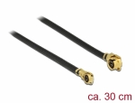 Antennenkabel MHF / U.FL-LP-068 kompatibler Stecker  MHF IV/ HSC MXHP32 kompatibler Stecker - Lnge: 30cm