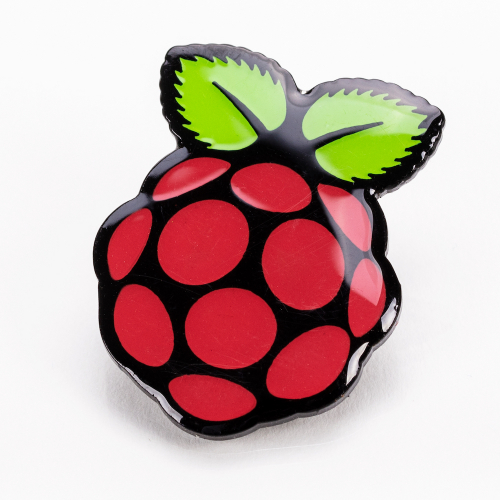 Raspberry Pi Enamel Badge / Ansteckpin