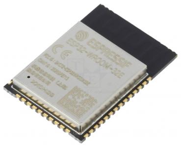 Espressif ESP32-WROOM-32E-N16: IoT, Bluetooth (BLE), SMD, 16MB FLASH, 2 Kerne, PCB-Antenne