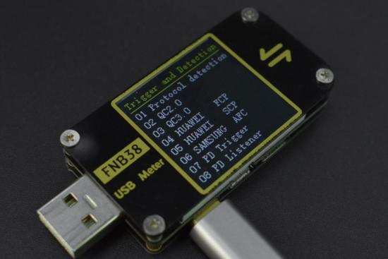 DFRobot USB Kabel- und Ladegert-Tester mit 1,44