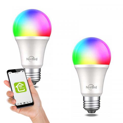 Gosund NiteBird WB4, Smart LED-Lampe, RGB, E27, 2er Pack