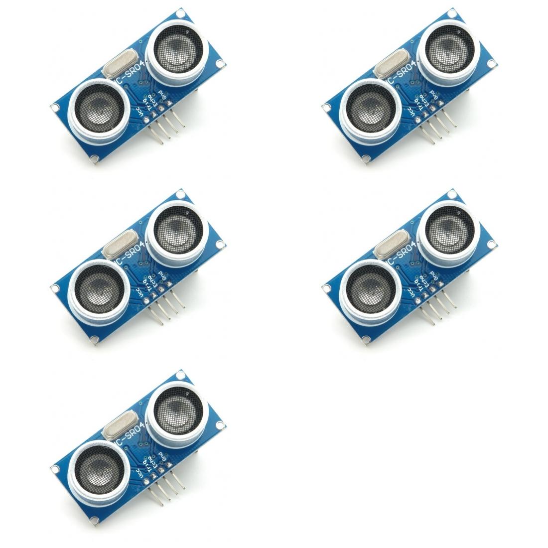 5 x HC-SR04 Ultraschall Sensor