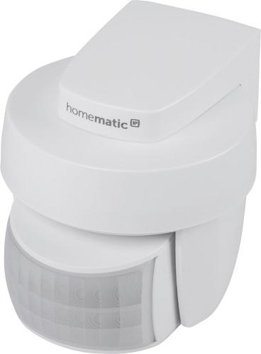 Homematic IP Bewegungsmelder mit Dämmerungssensor, außen, weiß