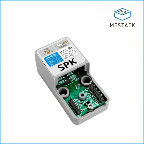 M5Stack Atomic SPK Base, NS4168, I2S Audio, MicroSD, 3,5mm Anschluss, Kompatibel mit ATOM Lite/S3