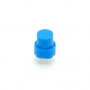 Mikro-Drucktaster 12mm rund, Printmontage, Schließer - Farbe: blau