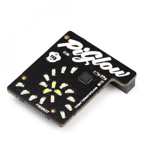 PiGlow - LED AddOn Board mit 18  individuell programmierbaren LEDs fr Raspberry Pi