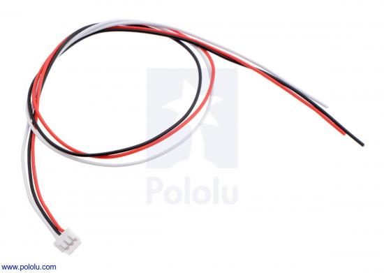 Pololu 3-Pin Female JST ZH-Style Kabel fr Sharp GP2Y0A51 Abstandssensoren, 30cm