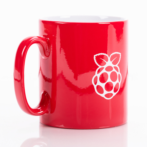 Raspberry Pi Logo Mug / Tasse, pink