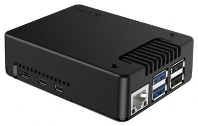 Argon NEO 5 Case fr Raspberry Pi 5 mit eingebautem Lfter, schwarz