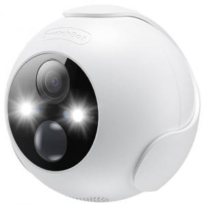 SwitchBot Outdoor Spotlight Cam, Outdoor berwachungskamera, 1080P, WLAN