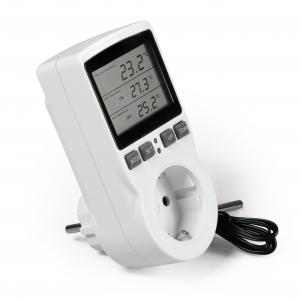 Digitales Steckdosen-Thermostat TCU-441, -40-120°C, Kabel + Außenfühler