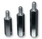Abstandshlse Metall mit Gewinde (Innen/Auen) M2,5 - Lnge: 10 mm
