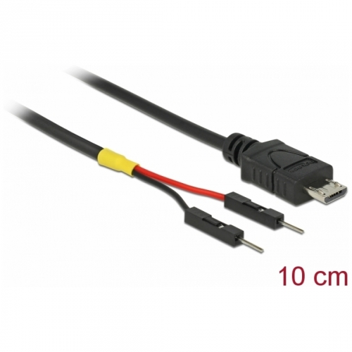 Kabel Micro USB Typ B Stecker  2x Pfostenstecker einzeln zur Stromversorgung