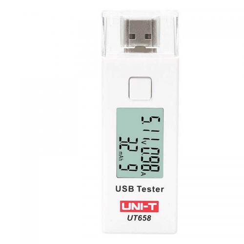 UNI-T, UT658, USB Tester, kompakt, USB-A