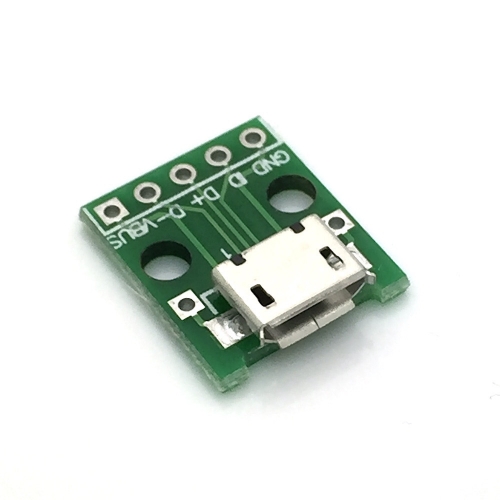 Micro USB 2.0 Breakout Board - Micro B Buchse - Ltpads
