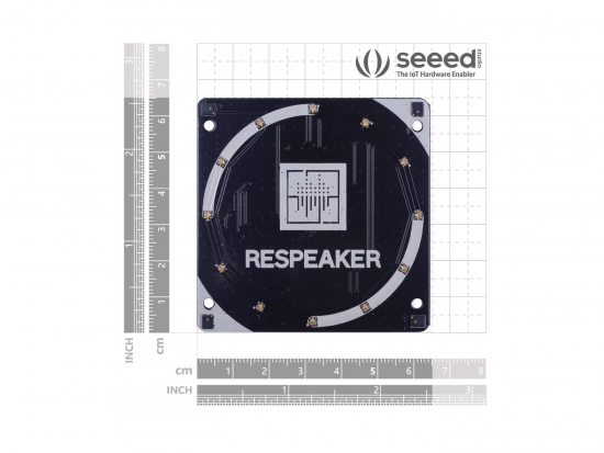 ReSpeaker 4-Mics HAT fr Raspberry Pi